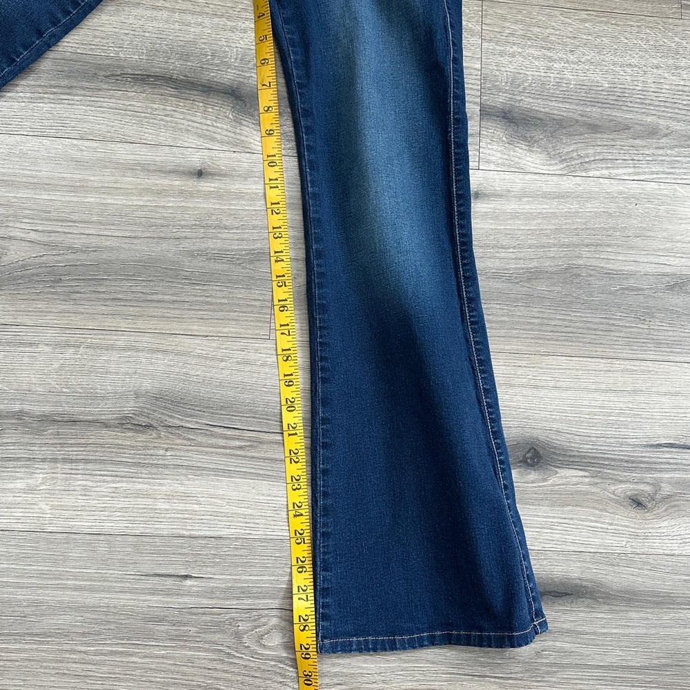 Joe's Jeans High Rise Flare Dark Blue Denim 28 x 29 - Picture 7 of 11
